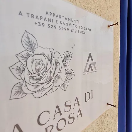A Casa Di Rosa,fronte Spiaggia, Piscina,parcheggio トラーパニ